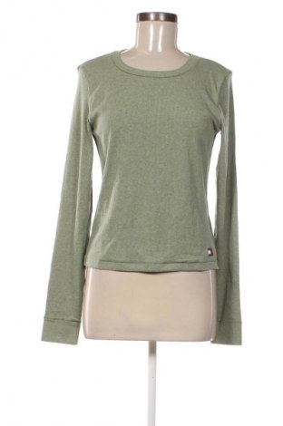 Bluză de femei Tommy Hilfiger, Mărime L, Culoare Verde, Preț 323,99 Lei
