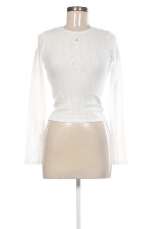 Bluză de femei Tommy Jeans, Mărime XS, Culoare Alb, Preț 237,99 Lei
