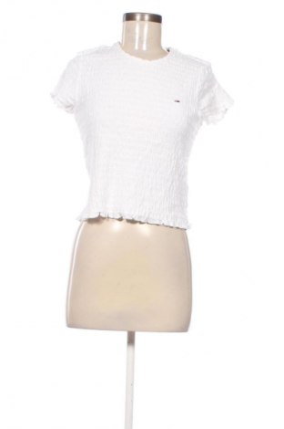Дамска блуза Tommy Jeans, Размер L, Цвят Бял, Цена 13,29 €