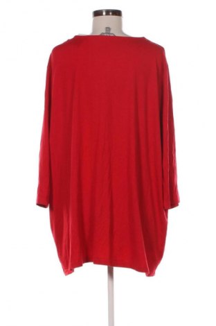Дамска блуза Ulla Popken, Размер 3XL, Цвят Червен, Цена 12,27 €