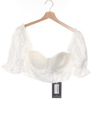 Дамска блуза Pretty Little Thing, Размер M, Цвят Бял, Цена 11,24 €