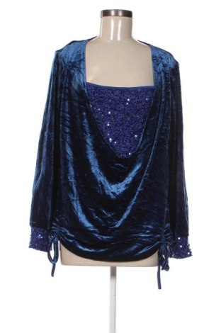 Дамска блуза Unbranded, Размер XXL, Цвят Син, Цена 2,55 €