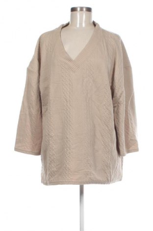 Дамска блуза Unbranded, Размер XXL, Цвят Бежов, Цена 2,55 €