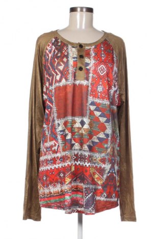 Дамска блуза Unbranded, Размер XL, Цвят Многоцветен, Цена 2,04 €