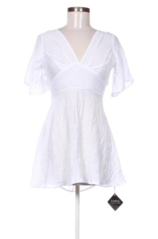 Damen Shirt Zaful, Größe S, Farbe Weiß, Preis € 2,99