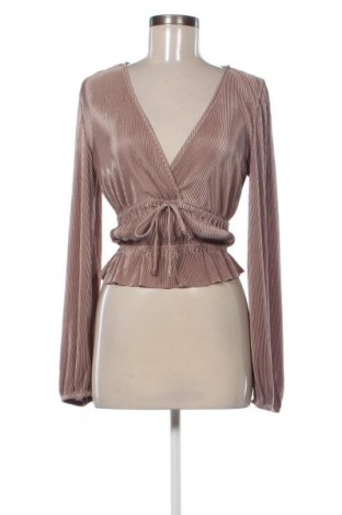 Дамска блуза Zara, Размер S, Цвят Кафяв, Цена 13,19 €