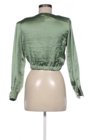 Дамска блуза Zara, Размер M, Цвят Зелен, Цена 7,66 €