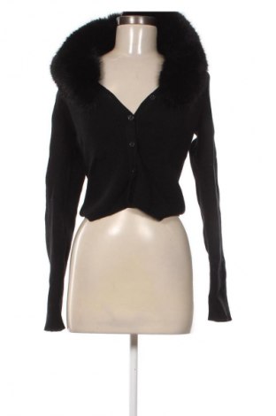 Дамска жилетка Bershka, Размер L, Цвят Черен, Цена 13,80 €