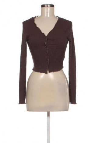Дамска жилетка DAZY, Размер S, Цвят Кафяв, Цена 2,04 €