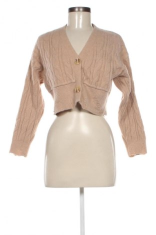Damski kardigan SHEIN, Rozmiar S, Kolor Beżowy, Cena 32,99 zł