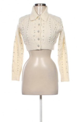 Cardigan de damă Zara, Mărime S, Culoare Ecru, Preț 72,99 Lei