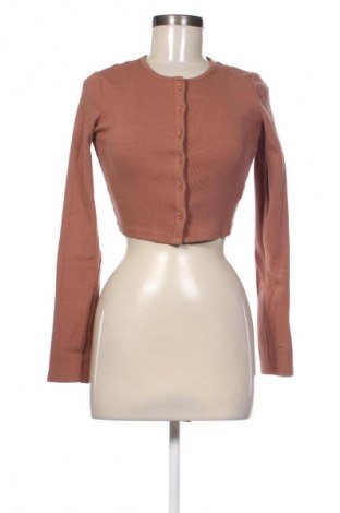 Дамска жилетка Zara, Размер S, Цвят Кафяв, Цена 11,75 €