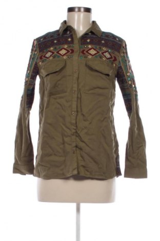 Damenbluse Bershka, Größe S, Farbe Grün, Preis 2,99 €