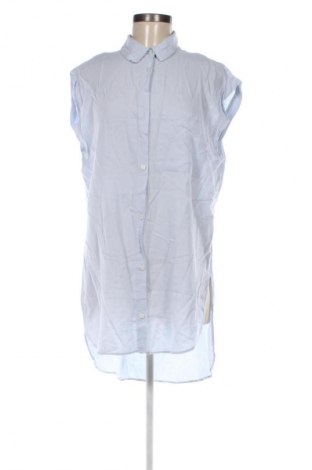 Cămașă de femei Bershka, Mărime M, Culoare Albastru, Preț 30,00 Lei