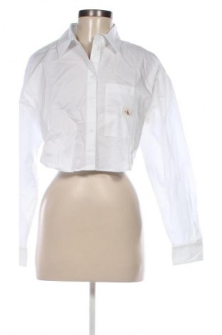 Damenbluse Calvin Klein Jeans, Größe S, Farbe Weiß, Preis € 31,99