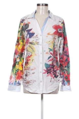 Γυναικείο πουκάμισο Desigual, Μέγεθος L, Χρώμα Πολύχρωμο, Τιμή 32,99 €