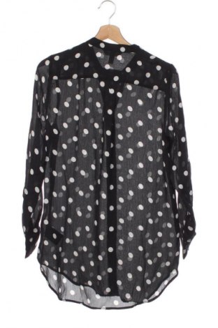 Γυναικείο πουκάμισο H&M, Μέγεθος XS, Χρώμα Μαύρο, Τιμή 5,99 €