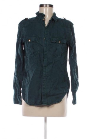 Дамска риза H&M, Размер S, Цвят Зелен, Цена 5,62 €