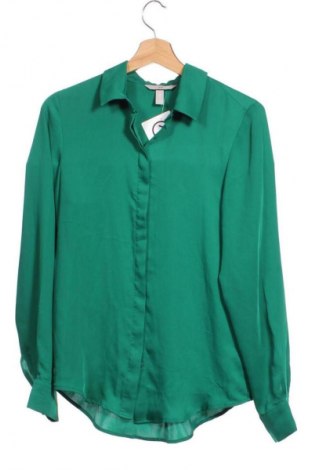 Dámská košile  H&M, Velikost XXS, Barva Zelená, Cena  269,00 Kč