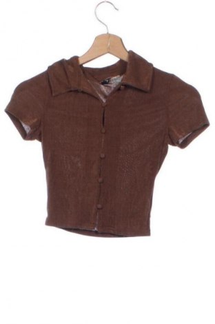 Cămașă de femei H&M, Mărime XS, Culoare Maro, Preț 29,99 Lei