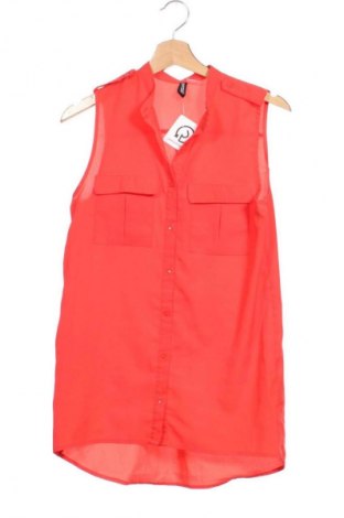 Cămașă de femei H&M Divided, Mărime XS, Culoare Roșu, Preț 30,99 Lei