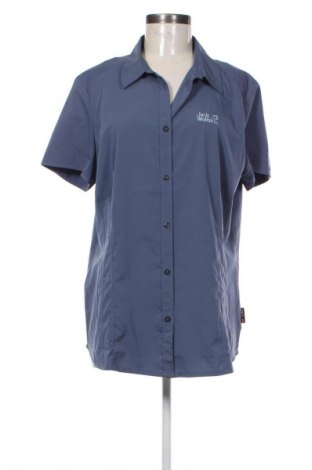 Damenbluse Jack Wolfskin, Größe XL, Farbe Blau, Preis 16,99 €