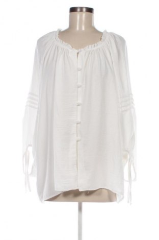 Γυναικείο πουκάμισο Oviesse, Μέγεθος XXL, Χρώμα Λευκό, Τιμή 4,99 €