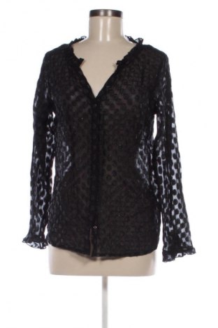 Дамска риза Pulz Jeans, Размер M, Цвят Черен, Цена 5,62 €