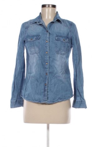 Γυναικείο πουκάμισο Springfield, Μέγεθος S, Χρώμα Μπλέ, Τιμή 17,99 €