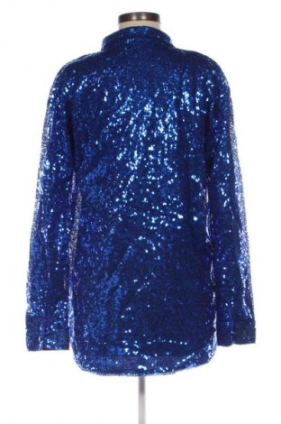 Γυναικείο πουκάμισο Unbranded, Μέγεθος L, Χρώμα Μπλέ, Τιμή 8,99 €