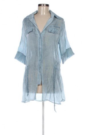 Дамска риза Unbranded, Размер M, Цвят Син, Цена 5,62 €