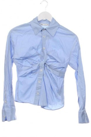 Damenbluse Zara, Größe XS, Farbe Blau, Preis € 10,99