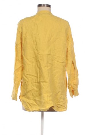 Γυναικείο πουκάμισο Zara, Μέγεθος L, Χρώμα Κίτρινο, Τιμή 10,99 €