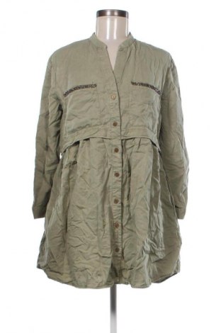 Дамска риза Zara, Размер M, Цвят Зелен, Цена 2,55 €