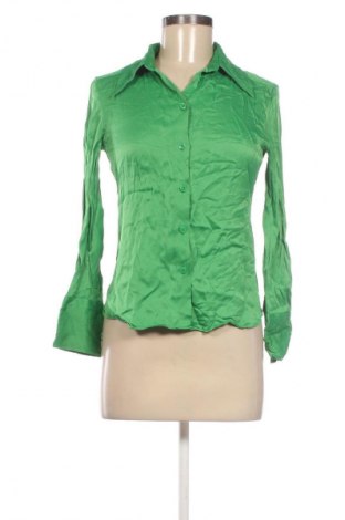 Дамска риза Zara, Размер M, Цвят Зелен, Цена 3,57 €