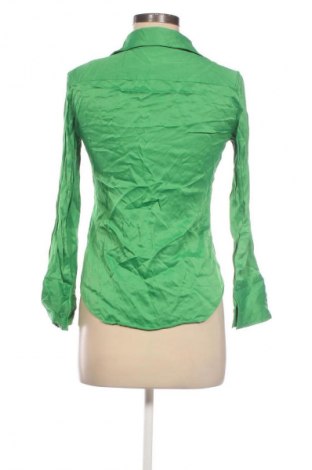 Дамска риза Zara, Размер M, Цвят Зелен, Цена 3,57 €