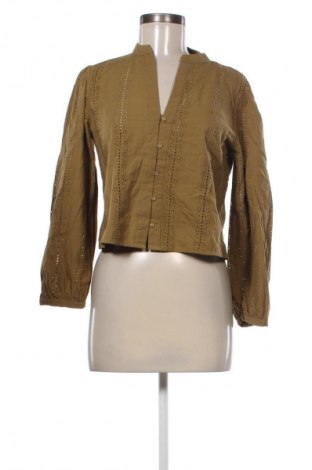 Cămașă de femei Zara, Mărime M, Culoare Verde, Preț 21,99 Lei