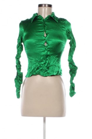 Cămașă de femei Zara, Mărime S, Culoare Verde, Preț 30,99 Lei