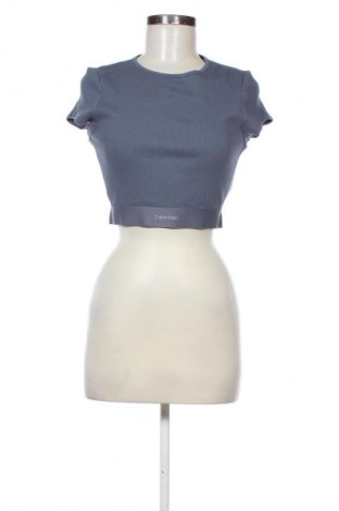 Дамска тениска Calvin Klein, Размер S, Цвят Син, Цена 39,88 €