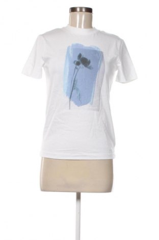 Tricou de femei Calvin Klein Jeans, Mărime XS, Culoare Alb, Preț 265,99 Lei