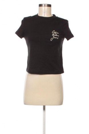 Дамска тениска Calvin Klein Jeans, Размер XS, Цвят Черен, Цена 28,63 €