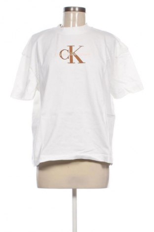 Дамска тениска Calvin Klein Jeans, Размер XS, Цвят Екрю, Цена 30,67 €