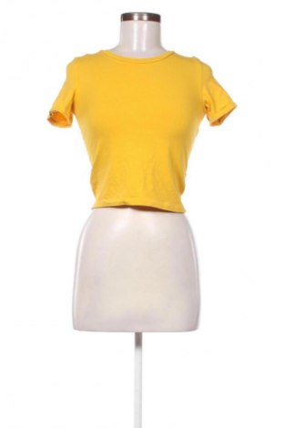 Tricou de femei Cropp, Mărime S, Culoare Galben, Preț 24,99 Lei