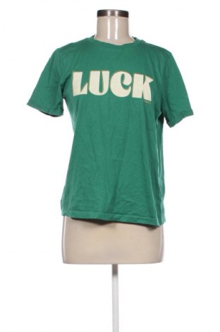 Γυναικείο t-shirt Garcia, Μέγεθος S, Χρώμα Πράσινο, Τιμή 7,99 €