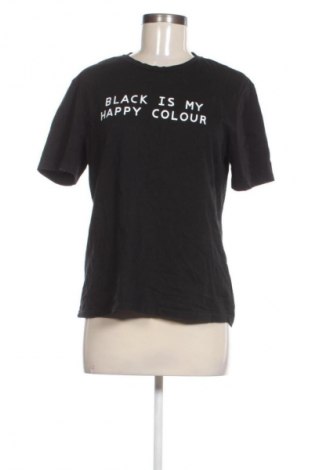 Дамска тениска SHEIN, Размер M, Цвят Черен, Цена 4,80 €