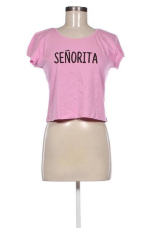 Tricou de femei Sinsay, Mărime XL, Culoare Roz, Preț 48,76 Lei