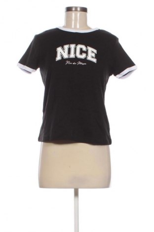 Дамска тениска Sinsay, Размер XL, Цвят Черен, Цена 13,80 €