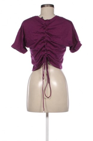 Tricou de femei Stradivarius, Mărime S, Culoare Mov, Preț 20,99 Lei