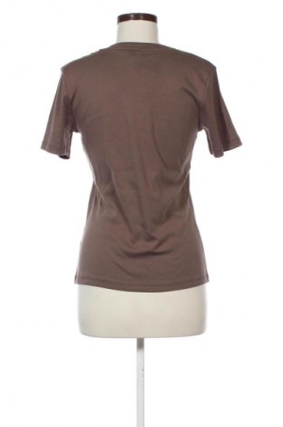 Γυναικείο t-shirt Tommy Hilfiger, Μέγεθος L, Χρώμα Καφέ, Τιμή 24,99 €