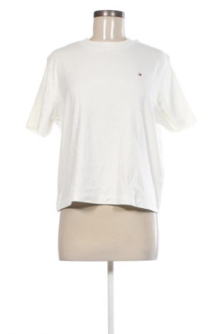 Damski T-shirt Tommy Hilfiger, Rozmiar XS, Kolor Biały, Cena 190,99 zł
